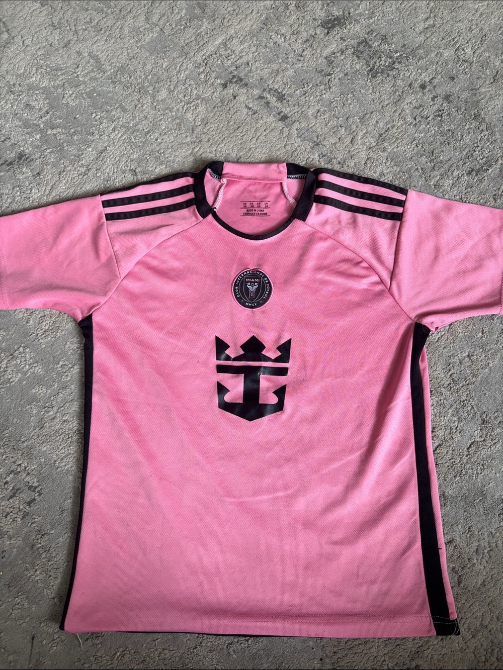 MESSI Performance Jersey with Black Accents lots of wear FAIR CONDITION